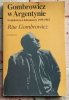 Rita Gombrowicz - Gombrowicz w Argentynie. Świadectwa i dokumenty 1939-1963 - okładka